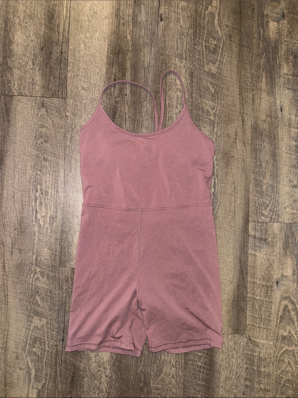 Old Navy Mauve Tank Short One-Piece Romper